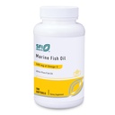 Klaire Labs SFI 건강 해병 물고기 기름 - 매우 순수한 300 밀리그램 EPA & 200 밀리그램 DHA 오메가 3 Fishy 맛, 콜레스테롤 자유로운 & 글루텐 자유로운 (100 Softgels)를 가진 Unflavored 물고기 기름