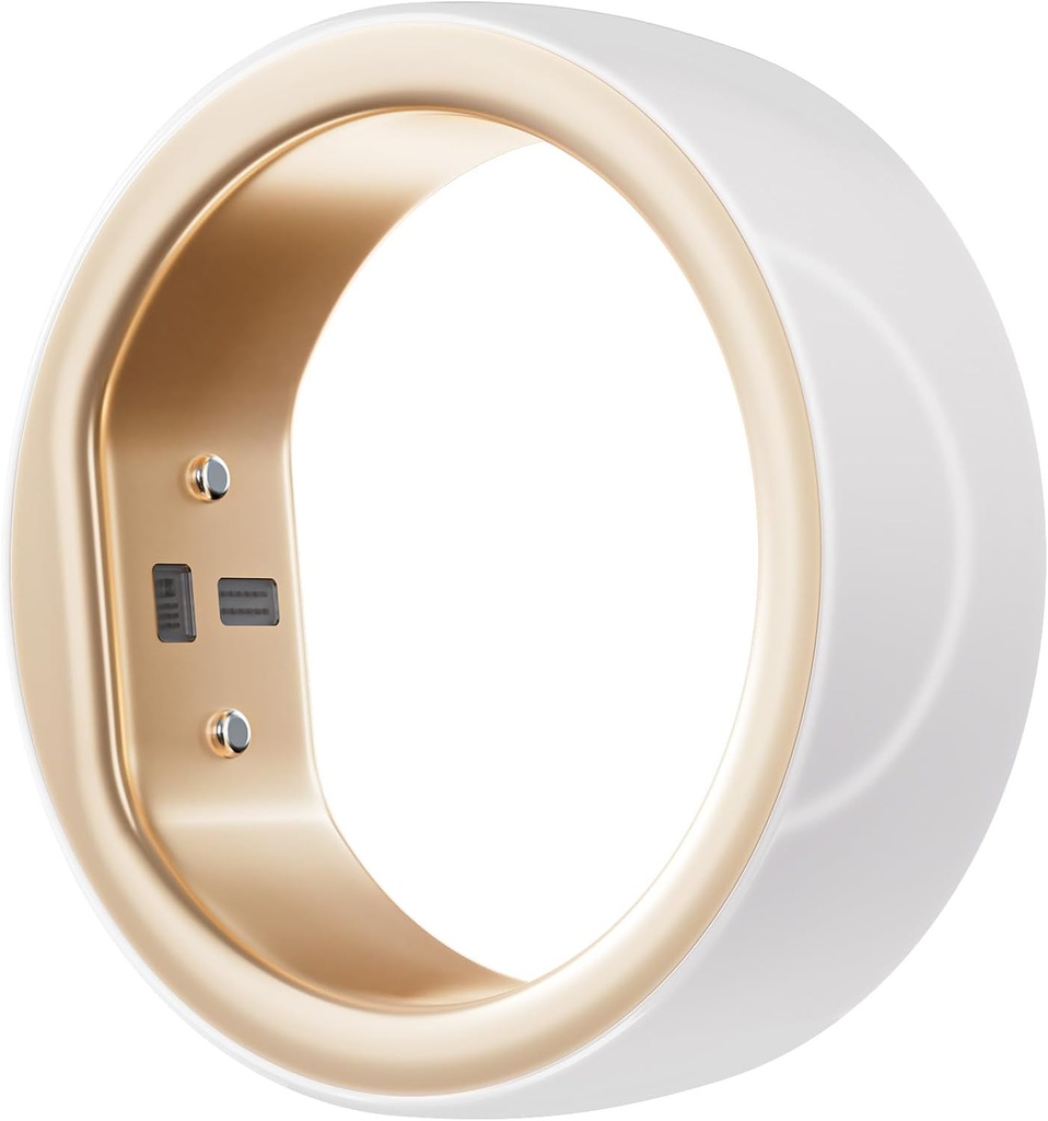 femometer Smart Ring Gen2 Ceramic | Sleep, Heart Rate & Cycle Monitoring with Free Subscription | BBT 기술로 여성 건강 및 불 임 트래커 | 구매하기 전에 크기 6