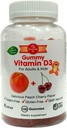 BioTree Labs 비타민 D 거미 곰 - 100의 팩, 성인 & 아이를 위해| Peach & Cherry flavored Chewable Vitamin D3 | 건강한 뼈, 치아, 면역 체계, 두뇌 및 신경계를 위해 중대한