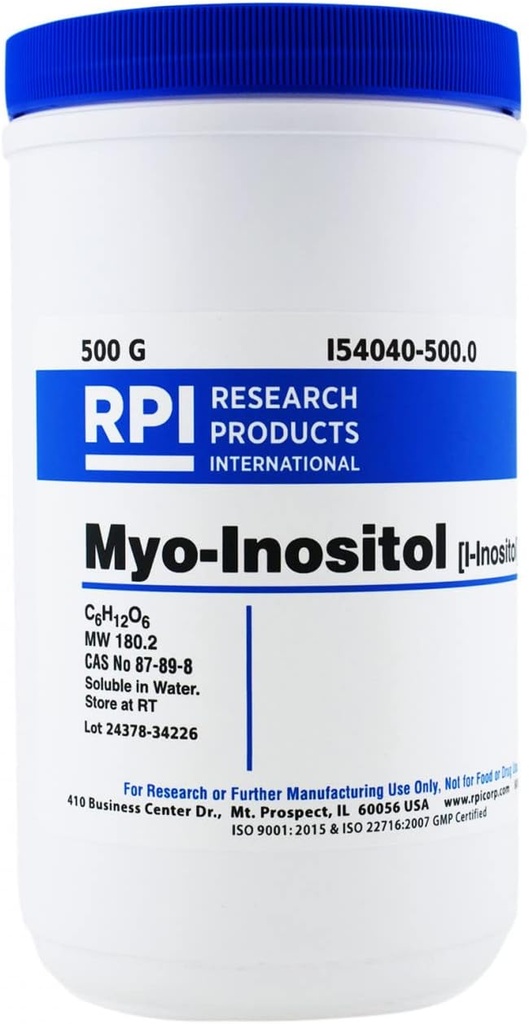 RPI Myo-Inositol [I-Inositol], 500 그램