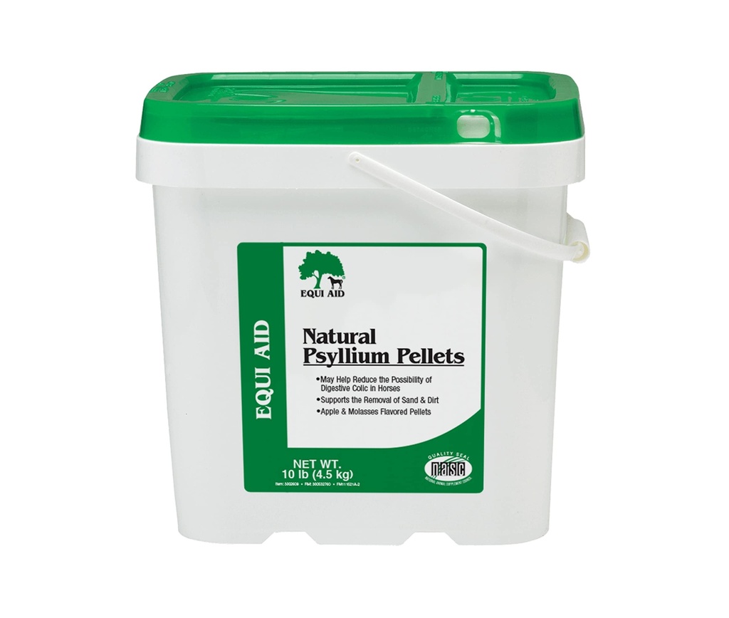 Farnam Equi Aid 자연적인 말 Psyllium 펠릿 보충교재, Ventral 콜로라도에서 모래 & 먼지의 제거, 10 파운드, 32 Scoops