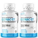 Nature's Fusions GlyNAC-ET NAC 보충교재 N-Acetyl Cysteine 에틸 에스테르 - 20x 더 Bioavailable - 글리신 & N-acetylcysteine 에틸 에스테르 노화 방지 보충교재, 2-120 조사의 부스트 글루타티온 팩
