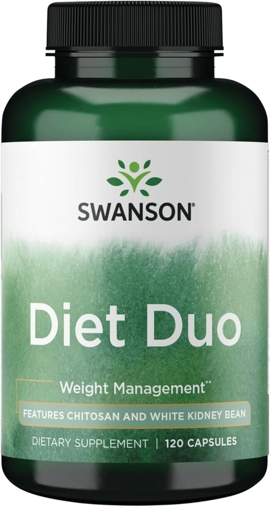 Swanson Diet Duo 와 화이트 Kidney Bean 120 캡슐