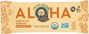 Aloha 유기 초콜릿 에스프레소 단백질 바, 14g 식물 기반 단백질, 85mg 카페인, USDA 인증 유기, 글루텐 무료 & 비 GMO, 1.98 Oz (12 포장)