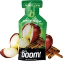 Boom Nutrition - Carb Boom Energy Gel - 과일 향기로운 에너지 젤 - 운동 젤 - 사이클링을위한 에너지 젤 - 자연 에너지 젤 - Apple Cinnamon (24 팩)