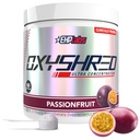 EHP Labs OxyShred Pre 운동 분말 & Shredding 보충교재 - L 글루타민 & Acetyl L 카르니틴, 에너지 부스트 음료를 가진 Preworkout 분말 - Passionfruit, 60의 서빙