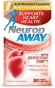 NeuropAWAY 심혈관 지원 30ct 1200mg Berberine PQQ 빨간 효모 밥 Pterostilbene