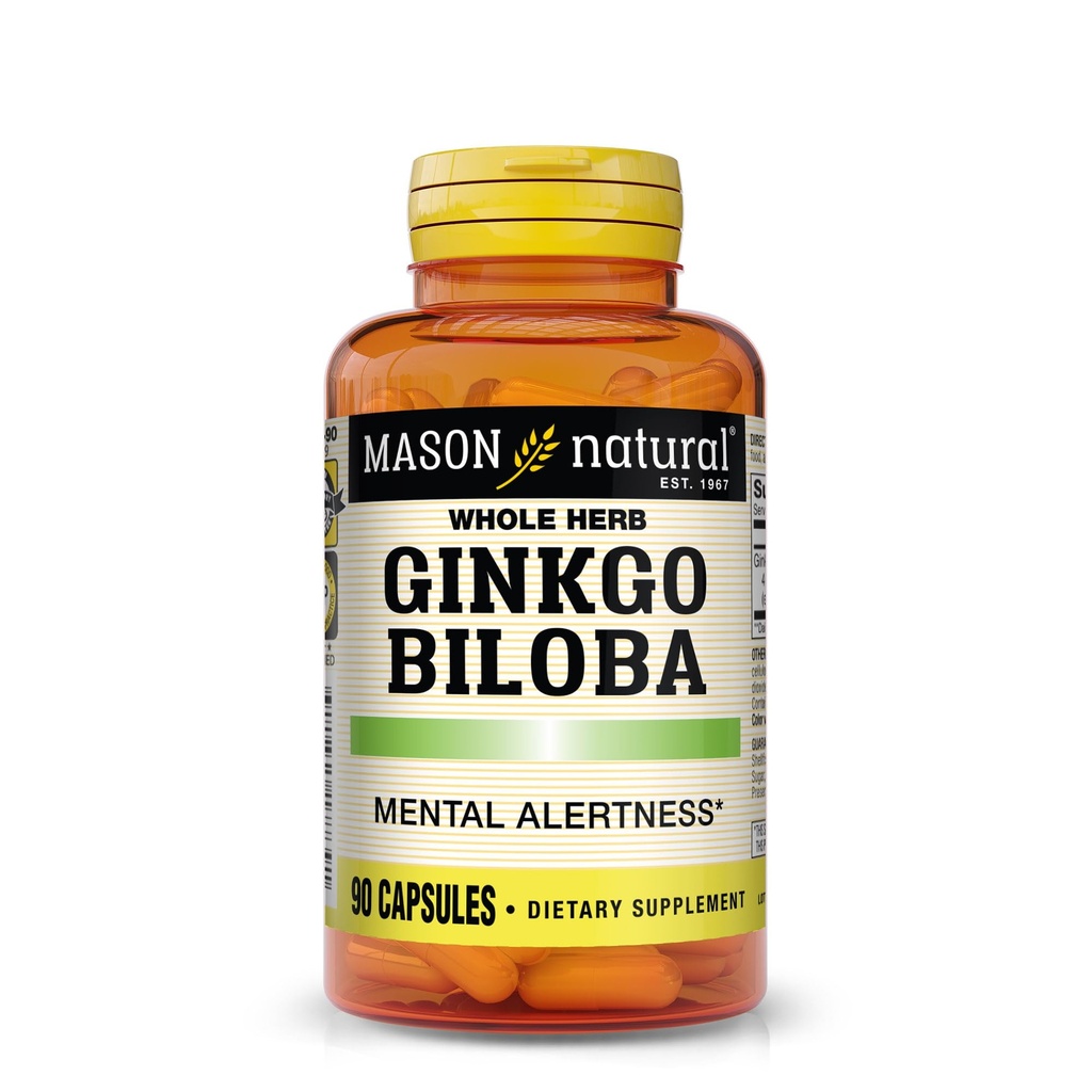 MASON NATURAL Gingko Biloba 캡슐, 90 개