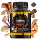GOLDEN SAFFRON Turmeric Curcumin는 Bioperine, Saffron, Cinnamon 및 Ginger - 높은 Potency, Non-GMO, Gluten-Free 보충으로 더 나은 효과. 미국에서 만든