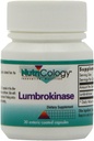 Nutricology Lumbrokinase 보충 - 순환 시스템 지원, 정상 범위에 혈액 순환 이미 - 30 지연 릴리스 채식 캡슐