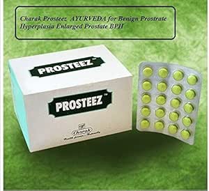 20 Charak Prosteez Herbal Benign Prostrate Hyperplasia Enlarged 전립선 Bph의 정제