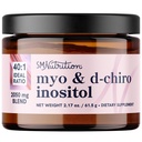 Myo-Inositol & D-Chiro Inositol 분말 | 여성 호르몬 균형 | 이상 40:1 비율 | Myo 2000mg, D Chiro 50mg | Menstrual Cycle and Support Ovarian Health | 30 서빙, 2.17 온스.