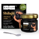 Kapiva 100% 순수한 Himalayan Shilajit 수지 (30gm), 남자 & 여자를 위한 높은 힘 | 250mg의 120의 서빙 | 80+ 추적 무기물, 70%까지 Fulvic 산 | 입증 | 자연 에너지 & 면역 지원
