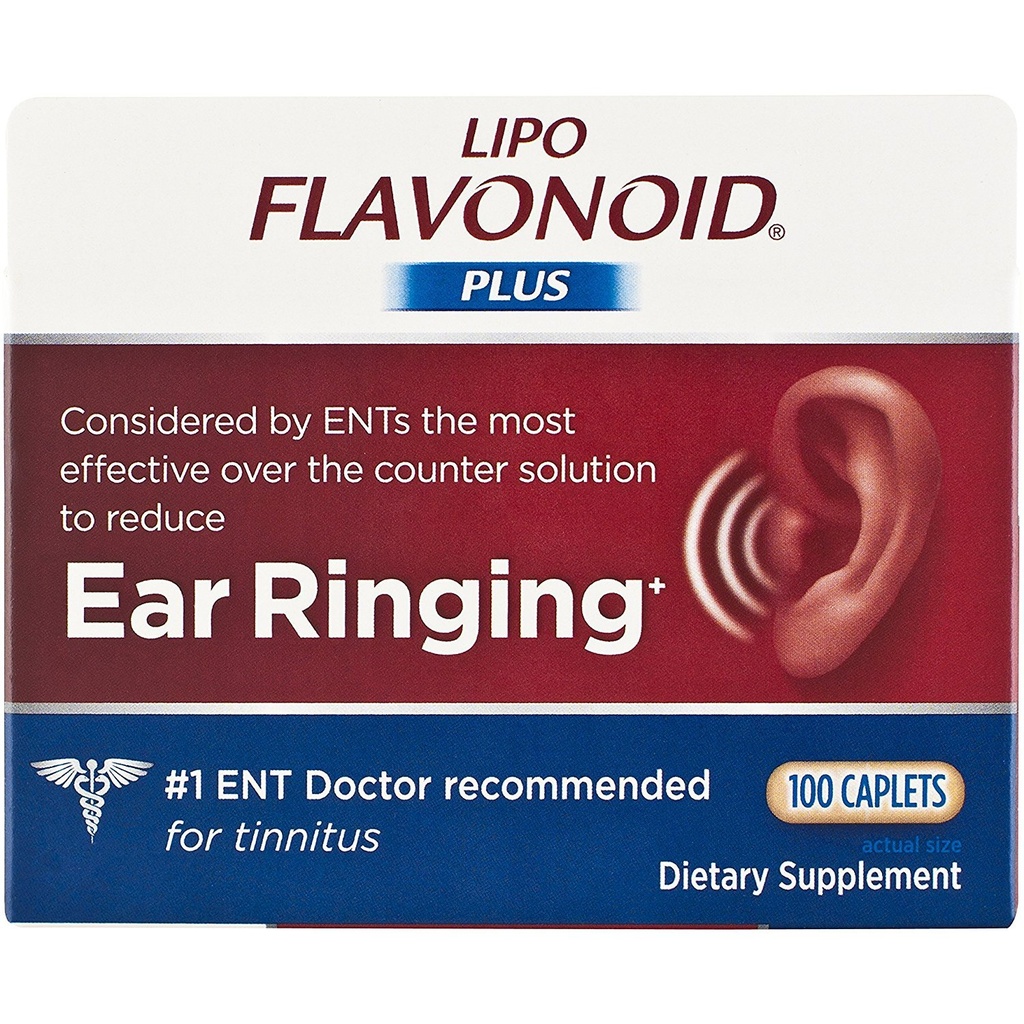 Lipo-Flavonoid 플러스 규정식 보충교재 귀 건강, 100개의 조사 (2의 포장)