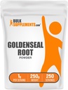 BulkSupplements.com Goldenseal Powder - Goldenseal Root에서 Sourced 초본 보충 - Vegan & Gluten 무료, 서빙 당 1g, 250g (8.8 oz) (팩 1)