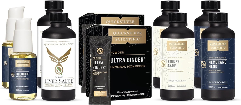 Quicksilver Scientific 고급 PushCatch Detox 시스템