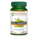 순수한 영양 Amla 추출물 1000mg 당 서빙. (8000mg Amla 과일 분말과 동일) 비 GMO | 60 Veg 캡슐