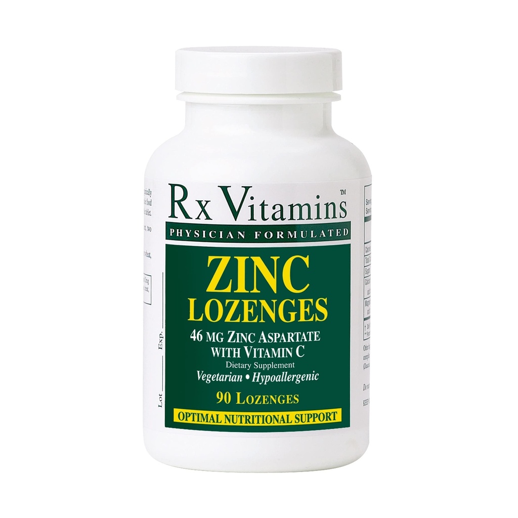 Rx 비타민 아연 Lozenges, 90 Lozenges