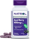 Natrol Acai Berry 900 mg, 산화 방지제 지원을 위한 규정식 보충교재, 75의 캡슐, 37의 일 공급