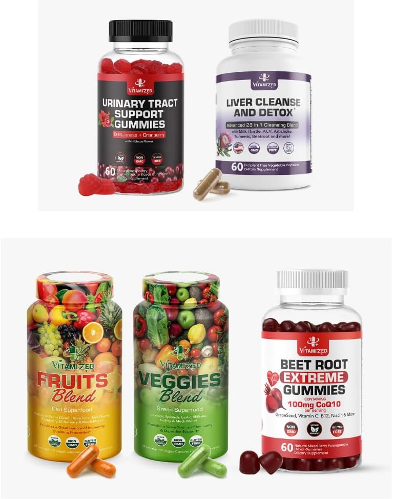 Complete Wellness Bundle: 4가지 필수 보조 식품으로 건강 강화