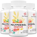 67,500 MG 폴리페놀 보충교재 - 나이 방위, 폴리페놀 Superfood, Quercetin, Resveratrol, 녹차, 식물 기초 & 에너지, 면역 지원, 270의 캡슐을 위한 강력한 산화 방지제 & 폴리페놀