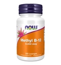 NOW 식품 메틸 B12 - 메틸 코발라민 플러스 엽산 - 5,000 MCG (120 Lozenges)