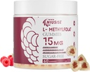 L-Methylfolate 성인을 위한 15mg Gummies, 설탕 자유로운 Gummies 도움 에너지, 뇌 기능 - Immune 지원을 위한 활동적인 Folic 산 & 비타민 B12 보충교재, 비 GMO, 글루텐 자유로운
