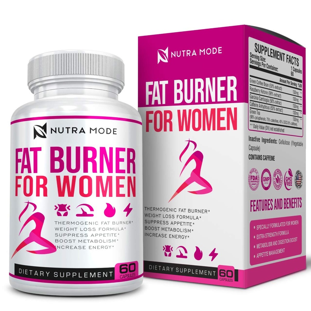 여성 최고의 다이어트 알약에 대한 천연 체중 감소 알약 여성 식욕 억제제 - Thermogenic Belly Fat Burner-Carb Blocker-Metabolism Booster Energy 보조 식품 -60ct