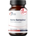 Serrapeptidase를 가진 건강 Nattokinase를 위한 디자인 - Natto-Serrazime + Proteolytic 효소 - 건강한 Circulatory 체계 + 면역력 - 비 GMO 보충교재 (120의 캡슐)를 지원하기 위하여 디자인된