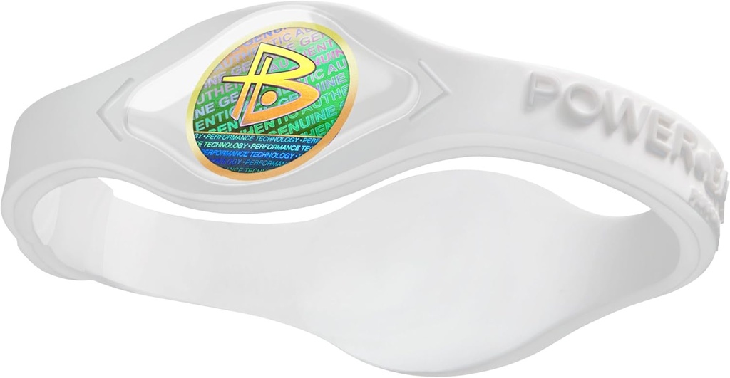 Power Balance-The Original Performance 팔찌 (흰색/백색, 큰)
