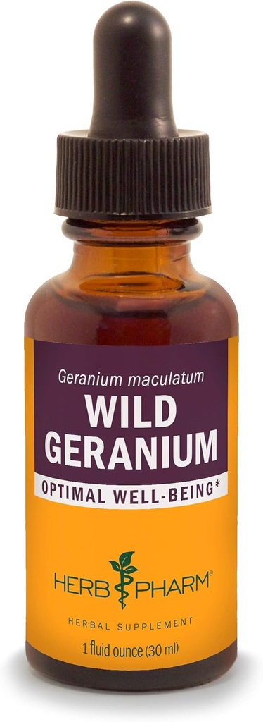 허브 Pharm 야생 Geranium (Cranesbill) 액체 추출 - 1 Ounce