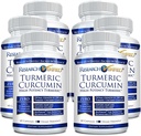 Research Verified Turmeric Curcumin - BioPerine, Curcumin C3 Complex - Vegan - 미국에서 제작 - 360 캡슐