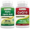 제일 자연적인 알파 Lipoic 산 600 mg & COQ10 100 mg