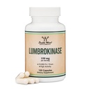 Lumbrokinase 효소 보충교재 - 120의 캡슐 (최대 활동 10,000 FU/Gram) 봉사 당 150mg (필러 없음, 비 GMO, 글루텐 자유로운) 두 배 나무에 의하여 심혈관과 혈액 순환 지원을 위한