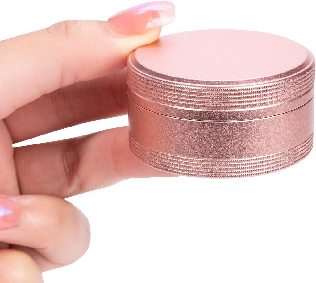 Metal Pill Container Pill Case - 일일 여행을위한 방수 알약 상자, 포켓 지갑, 휴대용 의학 주최자를위한 단일 알약 Hplder, Medication Fish Oils, 독특한 선물 핑크에 이상적인