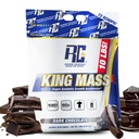 Ronnie Coleman Signature Series King Mass XL Mass Gainer Protein Powder – 60g Protein, 180g Carbohydrate, 1,000 + Calories, Creatine & 글루타민 10 파운드와 다크 초콜릿 체중 증가