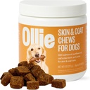 Ollie Dog Skin & Coat 보충교재, Soothes 과민한 피부는, 건강한 & 빛나는 모피 & 외투, 60 조사 Appx를 승진시킵니다.