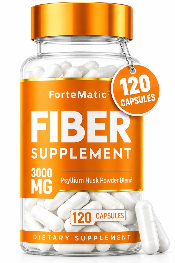 미국 대부분의 섬유 부유한 보충교재 120의 캡슐 메가 복용량 3000mg 혼합 심리엄 Husk, Aloe Vera, Chia씨 & Flaxseed 분말 Gut 건강, 청결, 변비