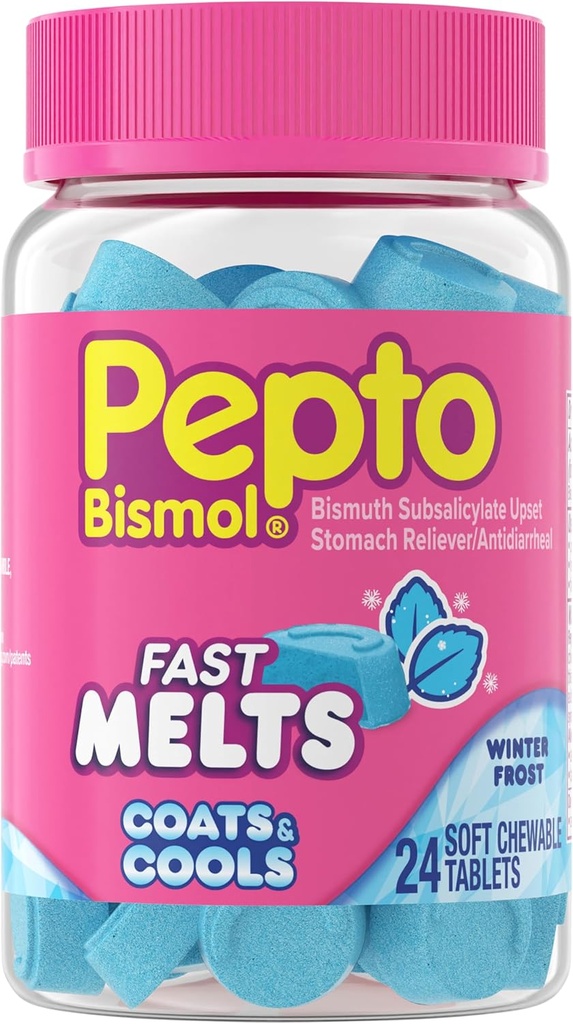 Pepto Bismol, 빠른 용해, 24 조사