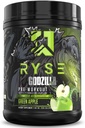 RYSE Godzilla X Noel Deyzel Pre Workout Powder - Green Apple - 400mg Caffeine, Citrulline & Beta Alanine을 가진 남자 & 여자를 위한 높은 자극 전 운동 - 에너지, 펌프 & 초점 - 20/40의 서빙