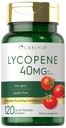 Carlyle Lycopene 40mg | 120 Softgels | Naturally-Occurring Carotenoid | 비 GMO 및 글루텐 무료 보충