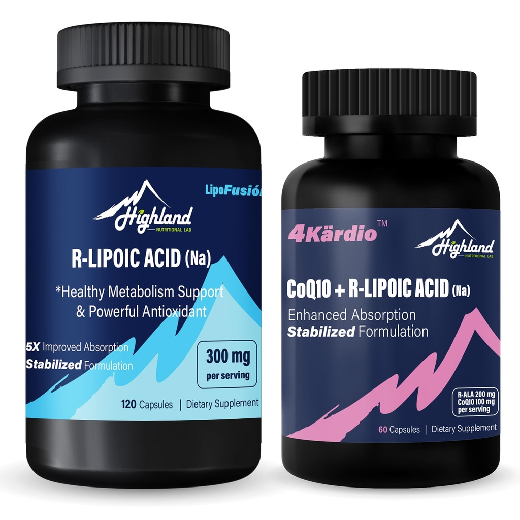 R-Lipoic Acid (Na) + CoQ10 및 R-Lipoic Acid (Na) 번들