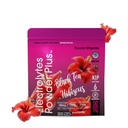 PowderVitamin Electrolytes 분말 플러스 (50 인분) 검정 차 Hibiscus Electrolyte 분말 Keto, 설탕 무료, 핑크 Himalayan 소금, 1000mg 칼륨, 120mg 칼슘, 120mg 마그네슘, 하이드로 션 분말
