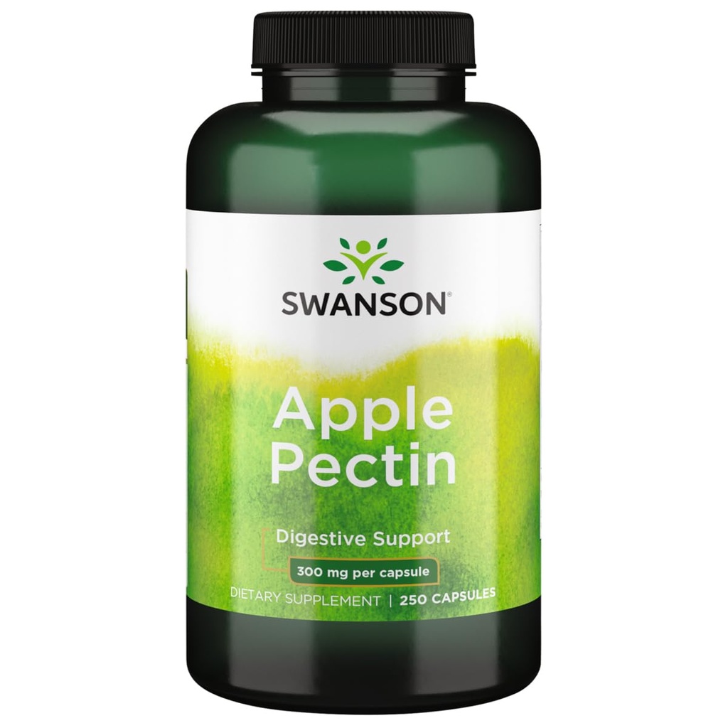 Swanson Apple Pectin 300 밀리그램 250 캡슐