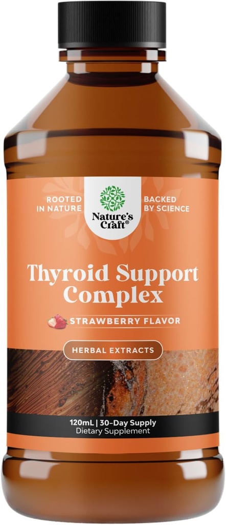높은 흡수 Thyroid 지원 보충교재 - 강화 에너지와 초점을 위한 Thyroid 지원을 위한 Vegan 액체 Iodine 보충교재 및 Myo-Inositol Selenium를 가진 남자 및 Sting Nettle