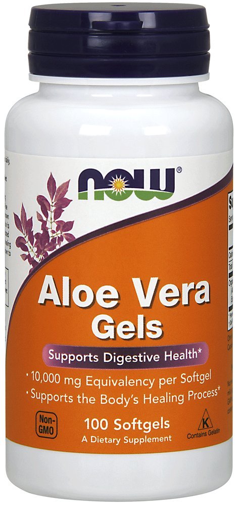 지금 음식 알로에 Vera, 100 Softgels