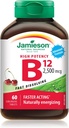 Jamieson 비타민 B12 2,500 mcg (METHYLCOBALAMIN), 60 하위 언어 정제