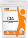 BulkSupplements.com Conjugated Linoleic Acid Powder - CLA 보충, 영양 보충 - 글루텐 무료, 서빙 당 2g, 1kg (2.2 파운드) (팩 1)