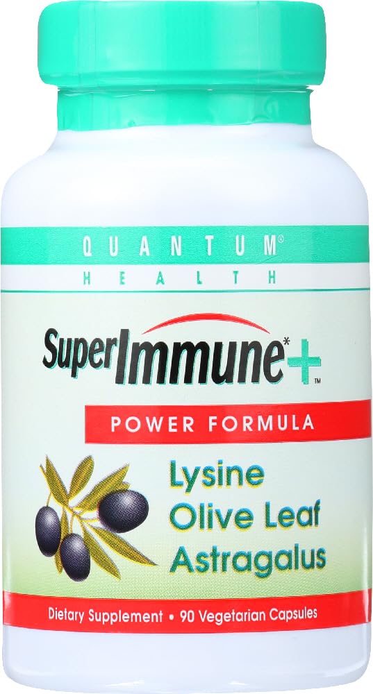 Quantum Health, Super Immune 채식 캡슐, 90-Count 패키지 (패킹 2)