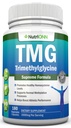 TMG Trimethylglycine 보충교재 - 1000mg - 180의 캡슐 - 우수한 순수한 베타인 무수 - 정상적인 Homocysteine & 혈압 수준을 지원하십시오 - 메틸화 과정을 승진시킵니다 - 비 GMO 공식